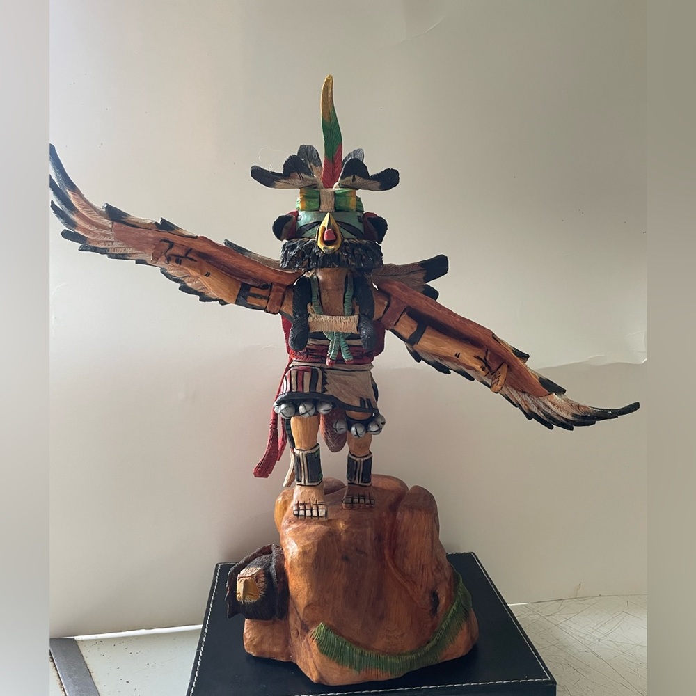 Hopi Indian kachina doll eagle dancer by Milton Howard